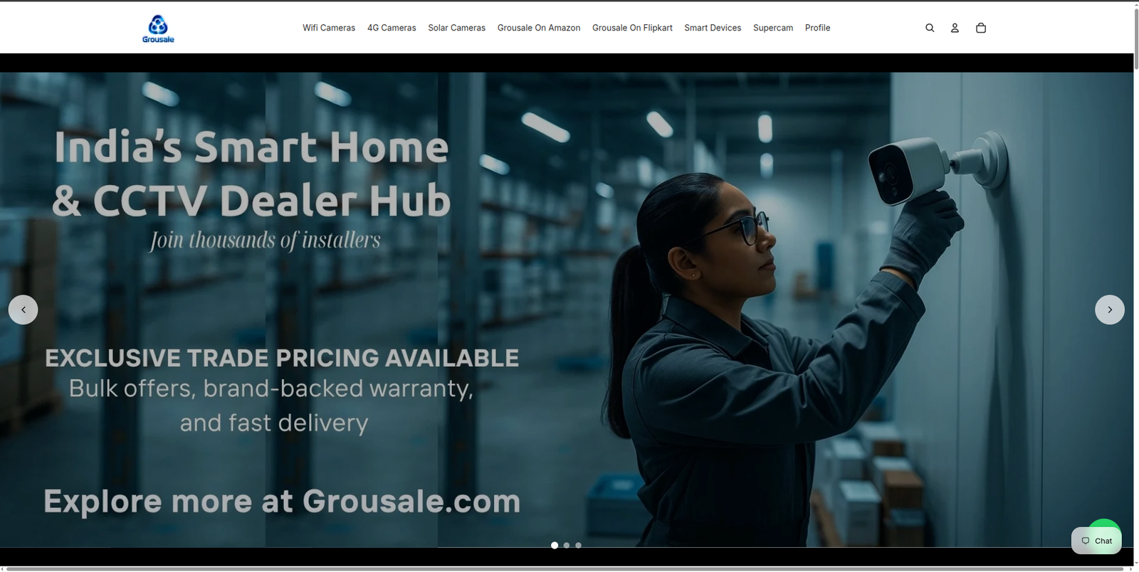 GrouSale – Shopify E-commerce Store Development